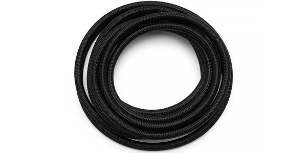 Russell Automotive Nylon Fiber Braided Hose | -6 AN | 20 Foot Roll | 350 PSI | Use With Antifreeze/Fuel/Oil