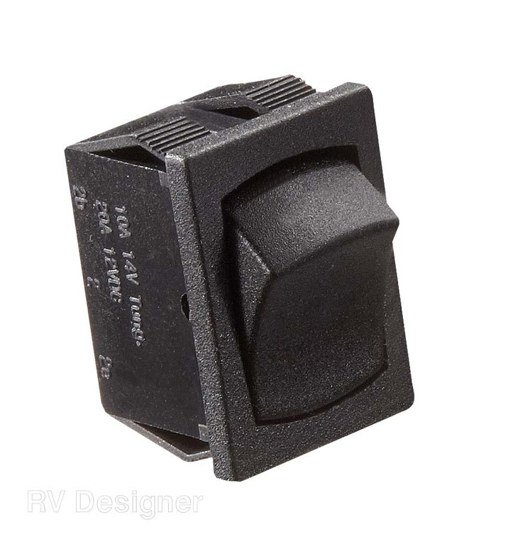 Reliable SPST Rocker Switch | Use For Lighting, Water Heater, Water Pump | 5 Amp Max