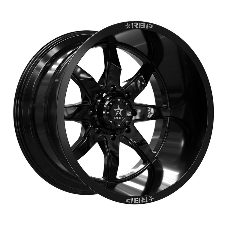 RBP 81R Saharan 20x9 Wheel | Gloss Black, -12 Offset, 4.53 Backspacing