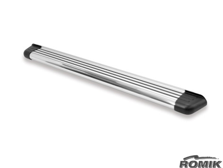 Upgrade Your 2020-2023 Ford Explorer with Romik USA RB2 Series Running Board | Polished Aluminum and 450lb Capacity