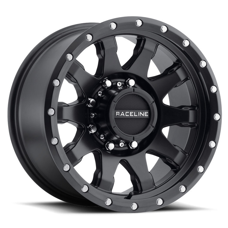 Raceline Wheel 934B-68012-06 934B Clutch; 16 Inch Diameter x 8 Inch Width; 5 x 114.3 Millimeter/5 x 4.50 Inch Bolt Pattern; 60 Degree Conical Seat Lug; -6 Millimeter Offset; 4.25 Inch Backspacing; 78.10 Millimeter Center Bore; 10 Spoke Raceline Wheel 934B-68012-06 934B Clutch; 16 Inch Diameter x 8 Inch Width; 5 x 114.3 Millimeter/5 x 4.50 Inch Bolt Pattern; 60 Degree Conical Seat Lug; -6 Millimeter Offset; 4.25 Inch Backspacing; 78.10 Millimeter Center Bore; 10 Spoke