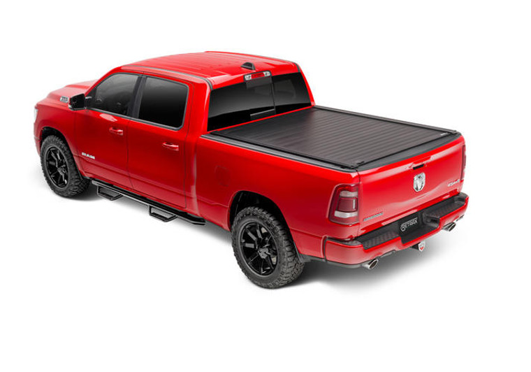 Top-Notch RetraxPRO XR Tonneau Cover with Key Lockable Manual Retractable System | Fits GMC Sierra & Chevy Silverado 2500/3500 HD | Black Matte Aluminum | Sealed Ball-Bearing Rollers | Limited Lifetime Warranty