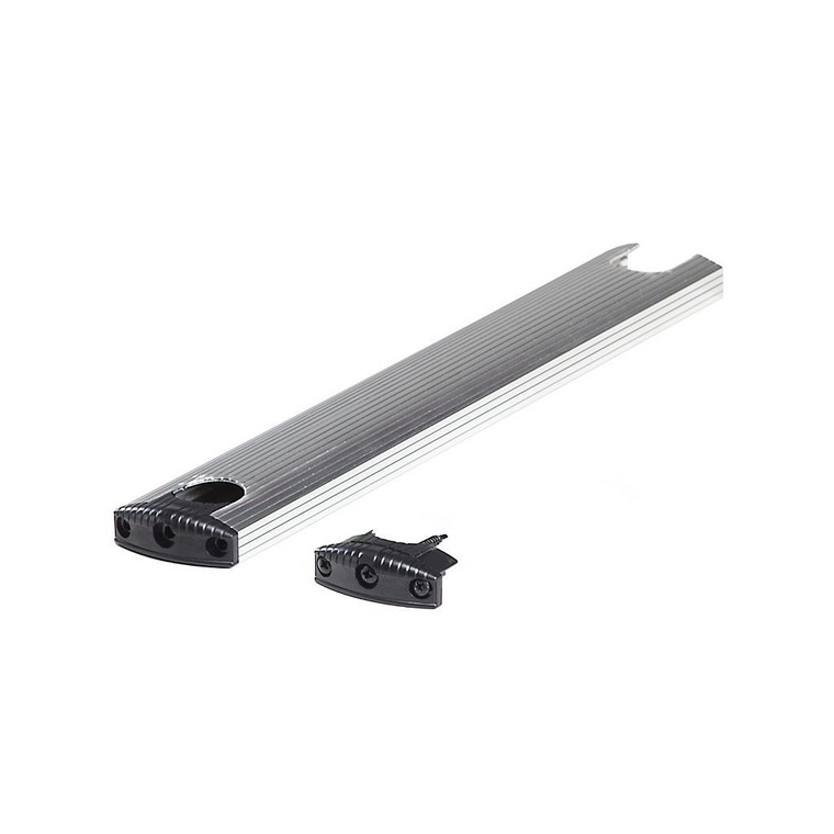 Stromberg Carlson Ladder Rung 8540-NT Replacement Rung For Stromberg RV Ladder; Without Tread; Aluminum; With End Caps And Screws