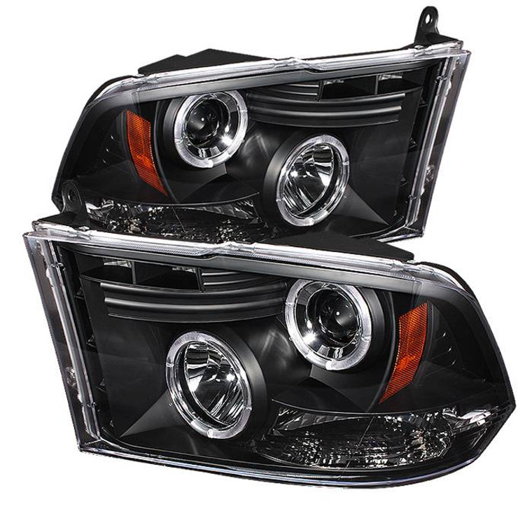 Improve Visibility with Spyder Automotive Halogen Projector Beam Headlight Assembly | Set of 2