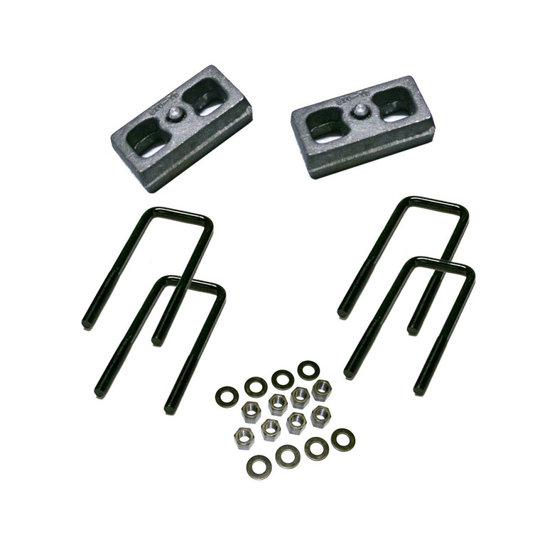 Ultimate Lift Kit for 1988-1999 GMC & Chevy | 2 Inch Boost, Cast Iron | Set Of 2 with U Bolts