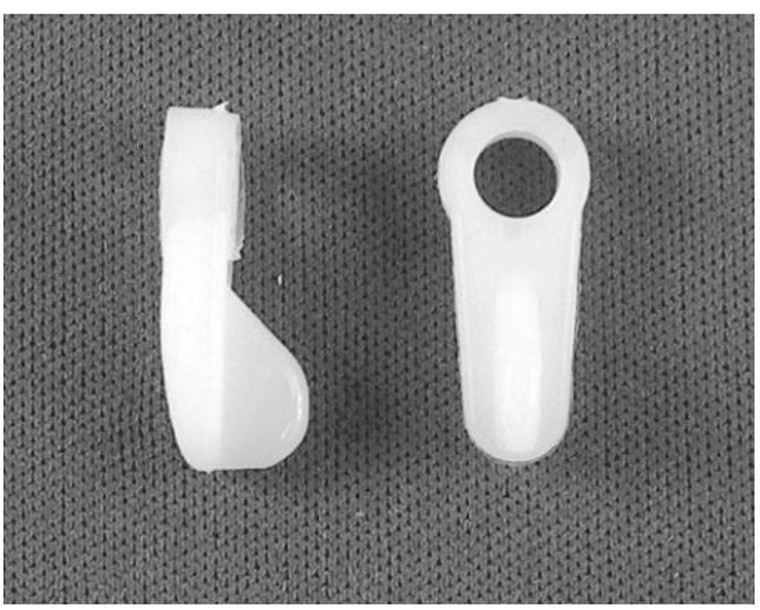 High Quality White Nylon Screen Clip | Set of 6 | Made In USA