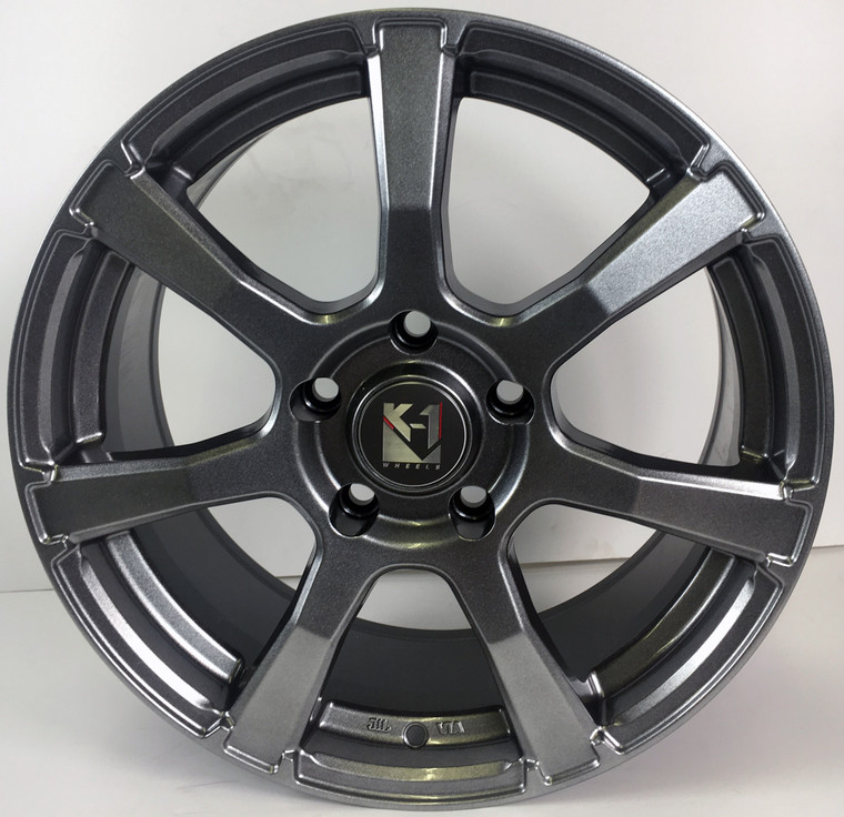 Upgrade Your Ride with Savini K11 17x7.5 Wheel | Graphite Finish, TPMS Compatible, Lifetime Warranty