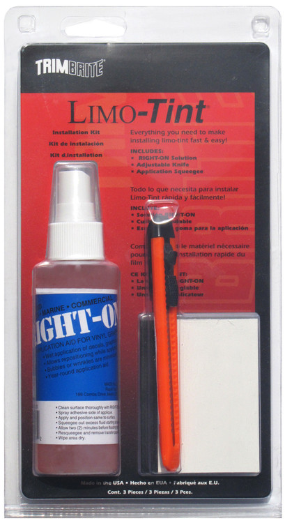 Easy USA-Made Window Film Installation Kit | Breakaway Knife + Squeegee Included