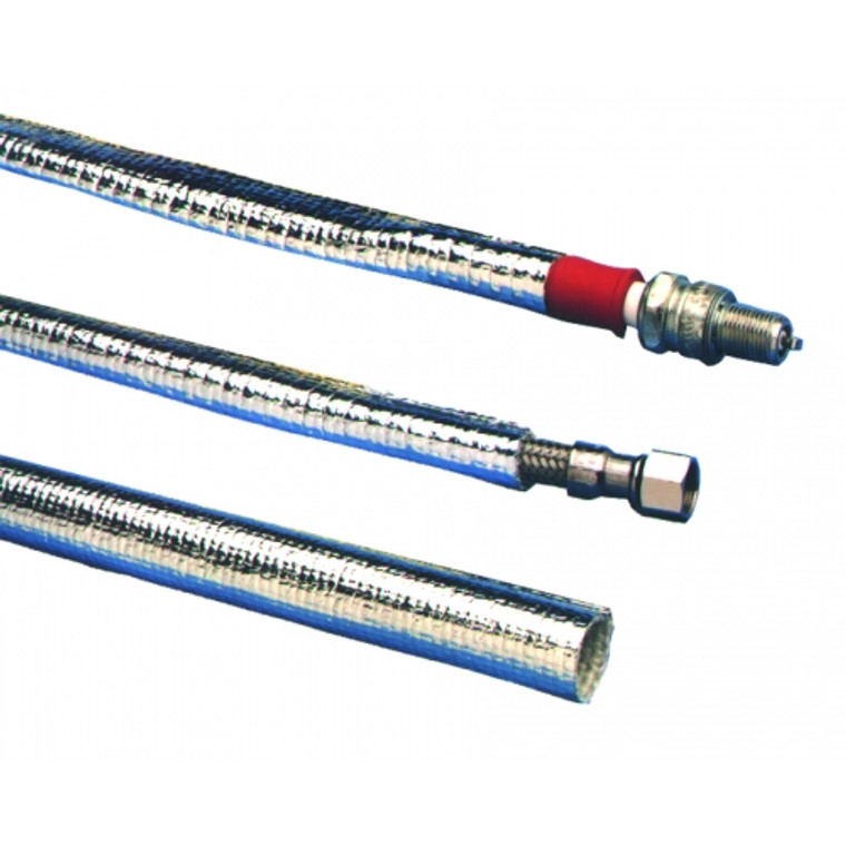 Thermo-Tec Heat Shield Material 14015 Thermo Sleeve; Reflects Over 90 Percent of Radiant Heat