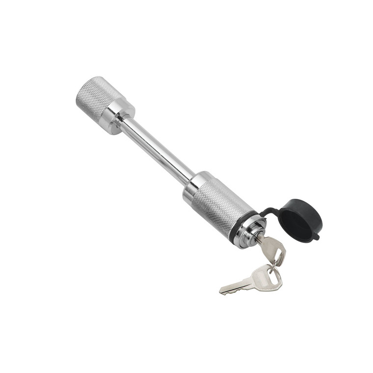 Tow Ready Trailer Hitch Pin 63252 Dog Bone; 5/8 Inch Diameter; 3-1/2 Inch Length; Use With Class III/IV/V Hitches; Keyed Lock; With Dust Cap