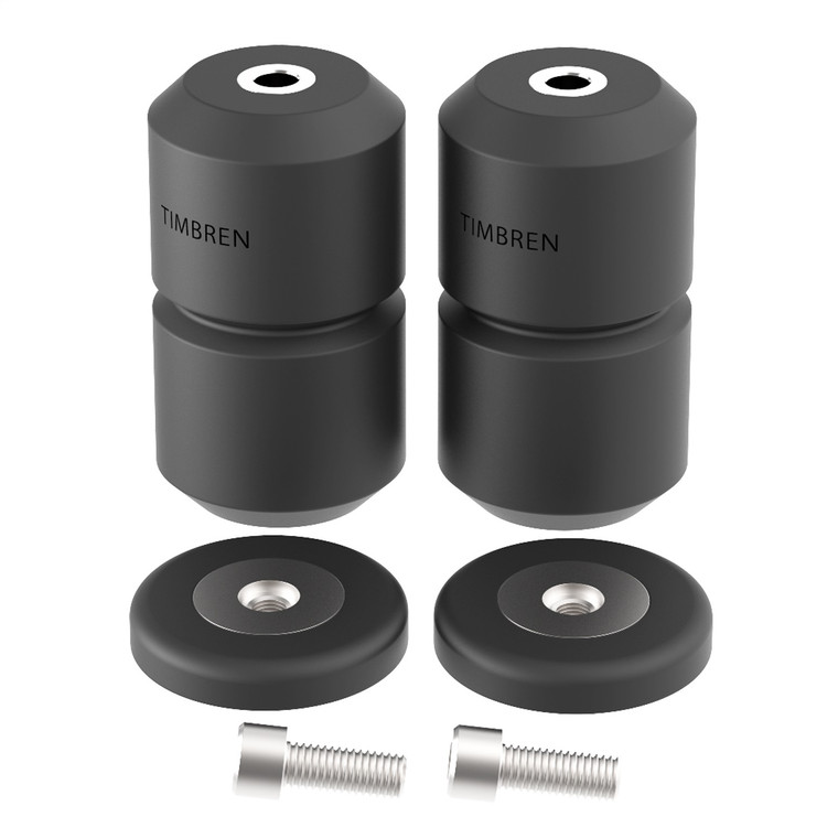 Timbren Helper Spring Kit DVRRT SES Suspension Enhancement Systems; Rubber Spring; Inside Coil Spring Mount; AEON Hollow Rubber; With Helper Springs/Brackets/Hardware