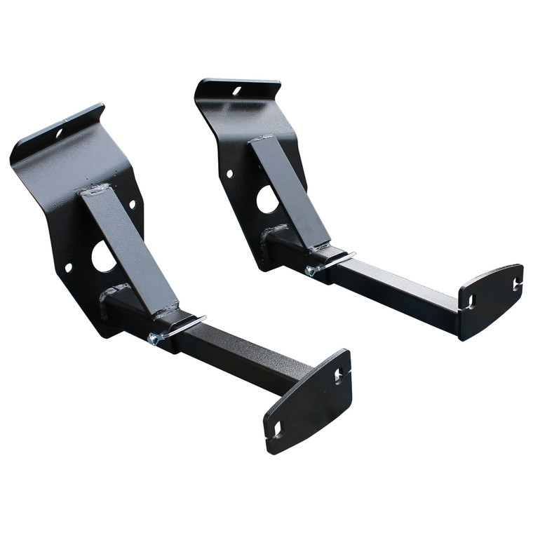 Strongest Camper Tie Down for Ram 1500 | No Drill, Black, Set of 2