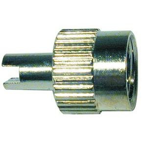 Tru Flate Valve Stem Cap | Screwdriver Type | Pack of 4 | Made in USA