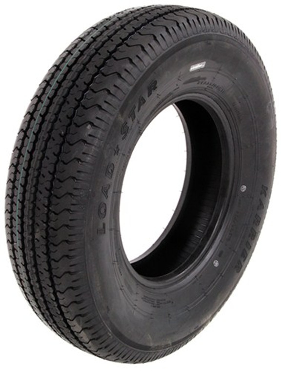 Reliable Loadstar ST235 x 80R16 Trailer Tire | Enhance Stability and Handling | Designed in Ohio | 3500lbs Max Load