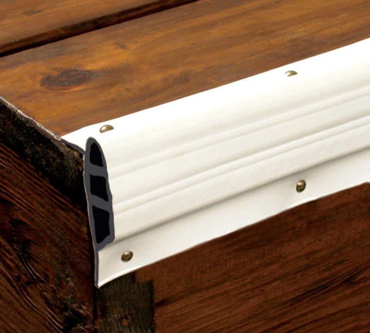 Taylor Made Marine Series Medium Edge Guard | 10 Foot Length | Double Molded Vinyl | Easy Installation | Extra Durability