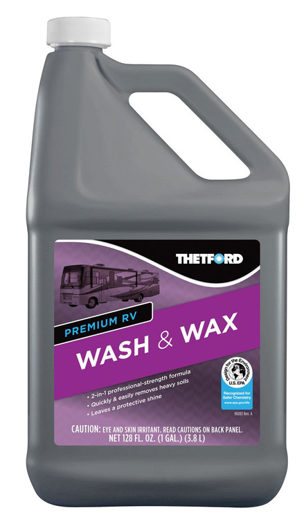 Thetford Car Wash | Professional Grade Liquid with Wax | For RV's, Trucks, Cars & Boats