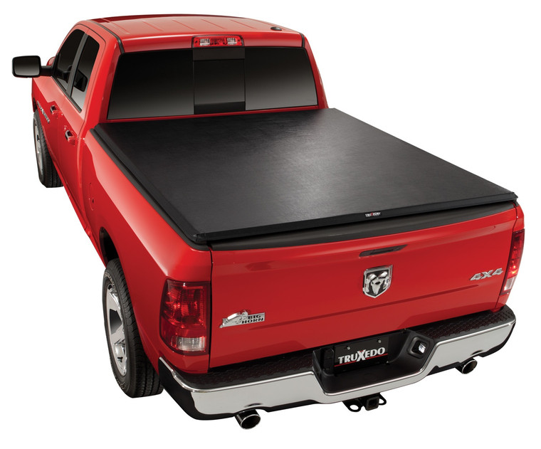 TruXport Soft Roll-Up Tonneau Cover | Fits 09-23 Dodge Ram 1500 | Easy One Person Operation | Improves Gas Mileage | Easy Clamp-On Installation