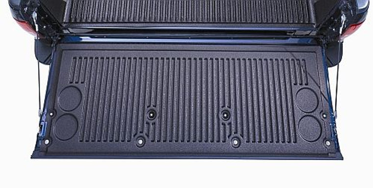 Fits 2004-2006 Toyota Tundra TrailFX Tailgate Liner TG48X TFX Bedliners; Direct-Fit; Does Not Cover Tailgate Lip; Black; High Density Polyethylene