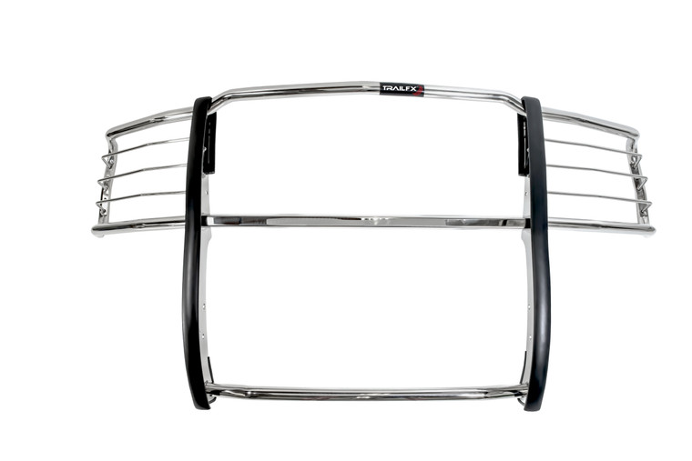 Upgrade Your Chevy Silverado with TrailFX Grille Guard | Polished Stainless Steel | Easy Installation