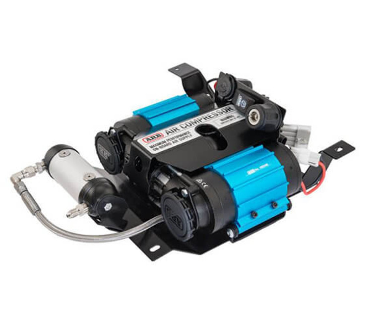 ARB High Volume 12V Differential Locker Compressor | Sealed, Splash Resistant, Thermal Protected, Maxi-Fuse Equipped