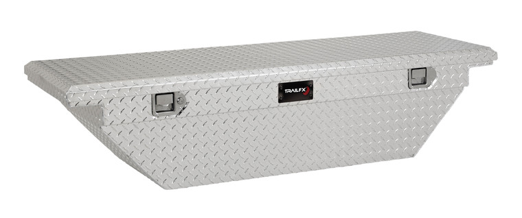 TrailFX TFX Single Lid Low Profile Tool Box | Stylish Design, High-Quality Aluminum, Lockable, Lifetime Warranty