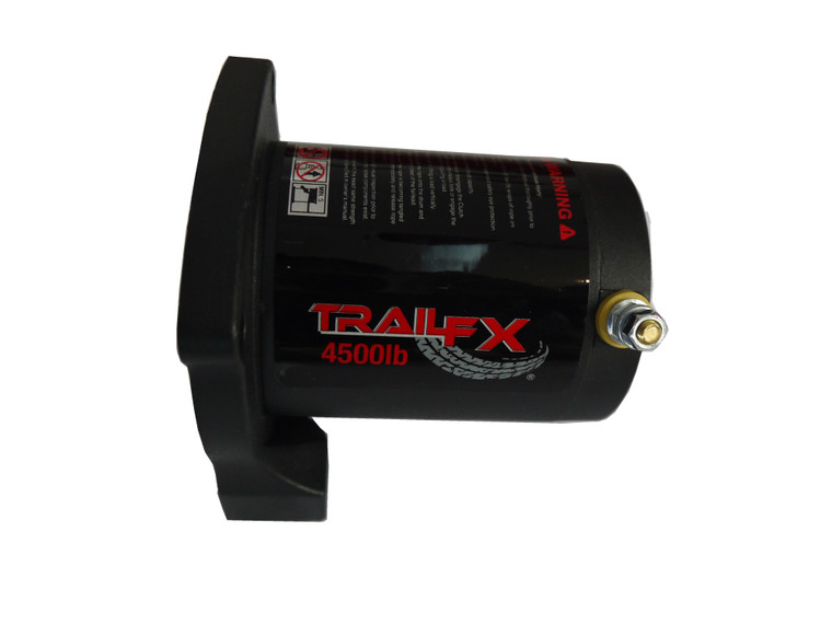 Upgrade TrailFX Winch | High Performance 12V Motor | Easy Install | Black | Lifetime Warranty