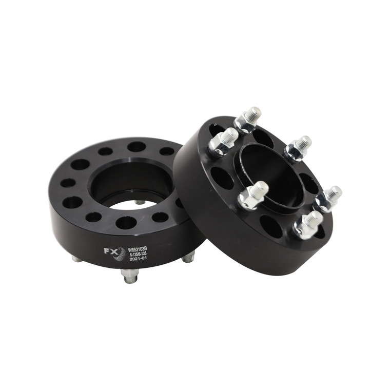 Ultimate Fitment | FX Wheel Spacer for Ford F-150 | 6x135mm | 1-3/4 Inches Thick | Hub Centric | Set of 2