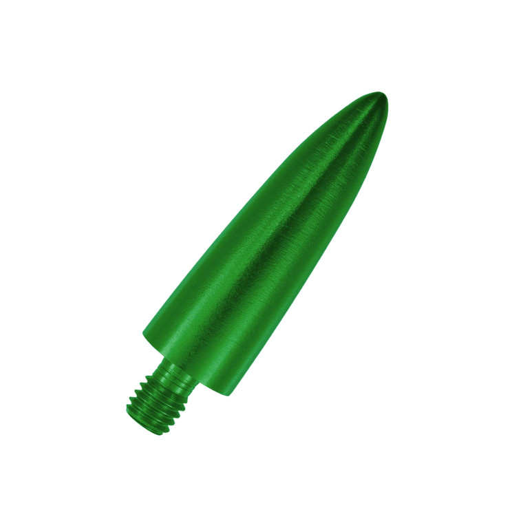 Upgrade Your Antenna with True Spike Bullet Tip | Long Lasting | Green Aluminum Design