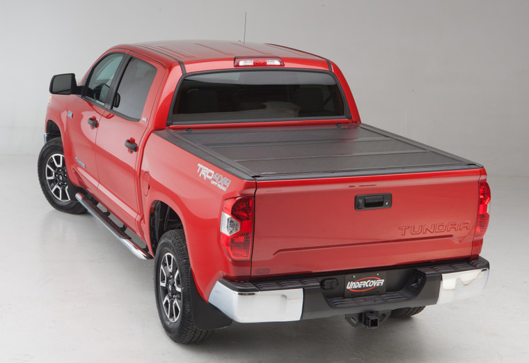 Customize Your Ford F-150 | UnderCover Hard Folding Tonneau Cover | Aluminum Build | Flip-Up Design | Easy Install