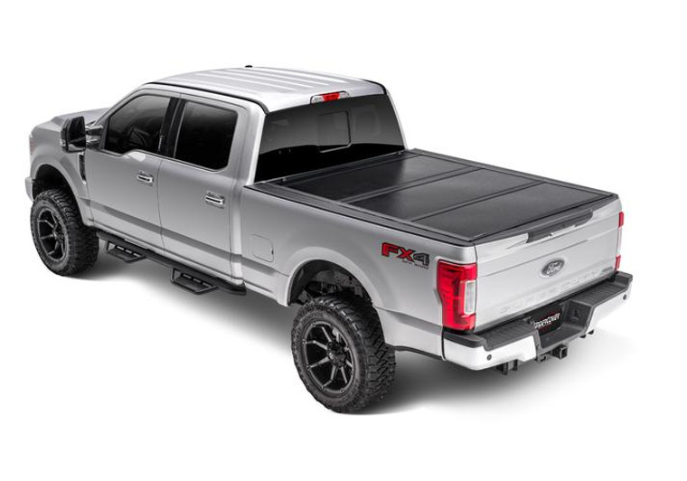 Ultimate Ford Super Duty Flex Tri-Fold Tonneau Cover | Easy Clamp-On Installation