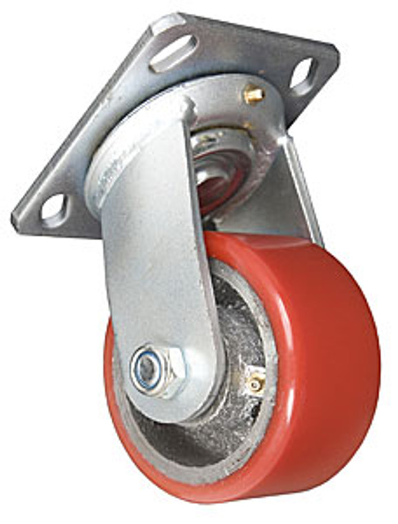 Ultimate Protection Skid Wheels | For Low Profile RVs Up To 30ft | Swivel Type Metal Wheels | Bolt-On Mount | Set of 2