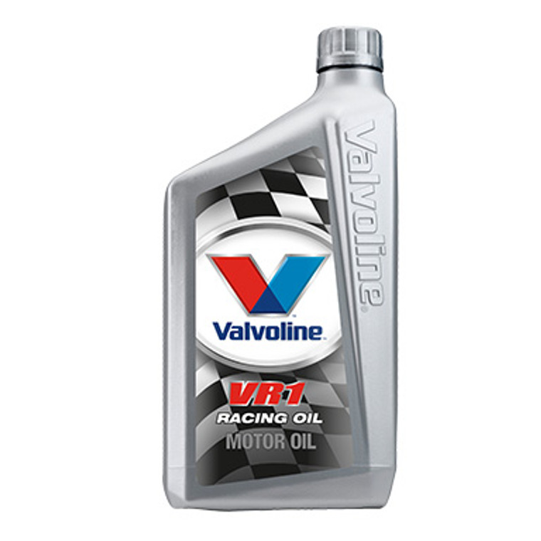 Valvoline VR1 Racing Oil | SAE 60 | Extreme Wear Protection | Maximum Horsepower | 1 Quart Bottle x 6