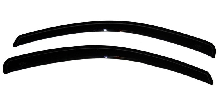 Upgrade Your Tacoma with AVS Vent Visors | Smoke Acrylic, Set of 2