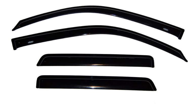 Enhance Your Driving Experience | Smoke Acrylic Ventvisors for 2002-2009 Chevrolet Trailblazer