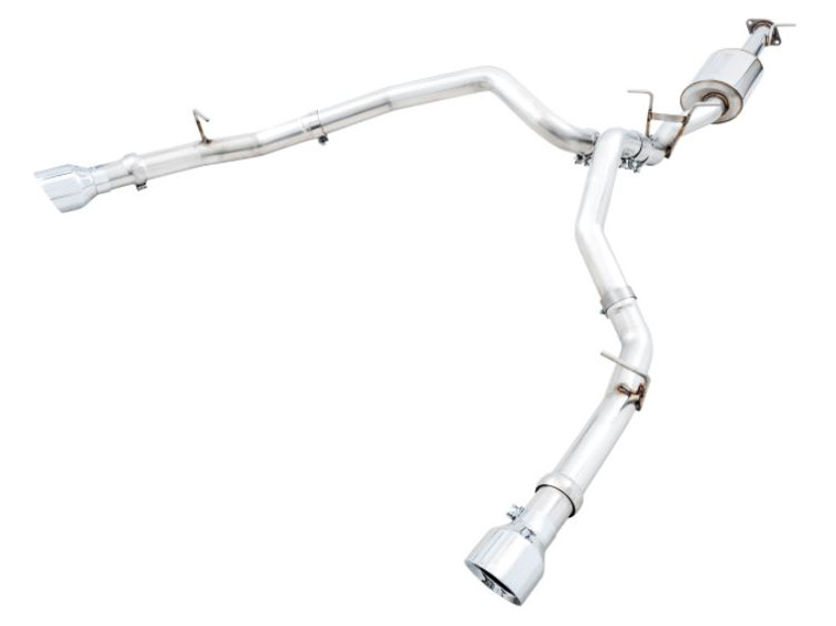 USA-Made 2019-2023 Ram 1500 | AWE Cat-Back Exhaust Kit: Aggressive Sound, Drone-Canceling, Stainless Steel, 5" Tips