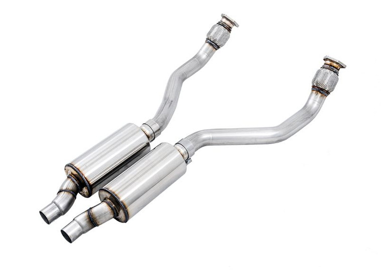 AWE Tuning Exhaust Pipe Header 3215-11030 Resonated