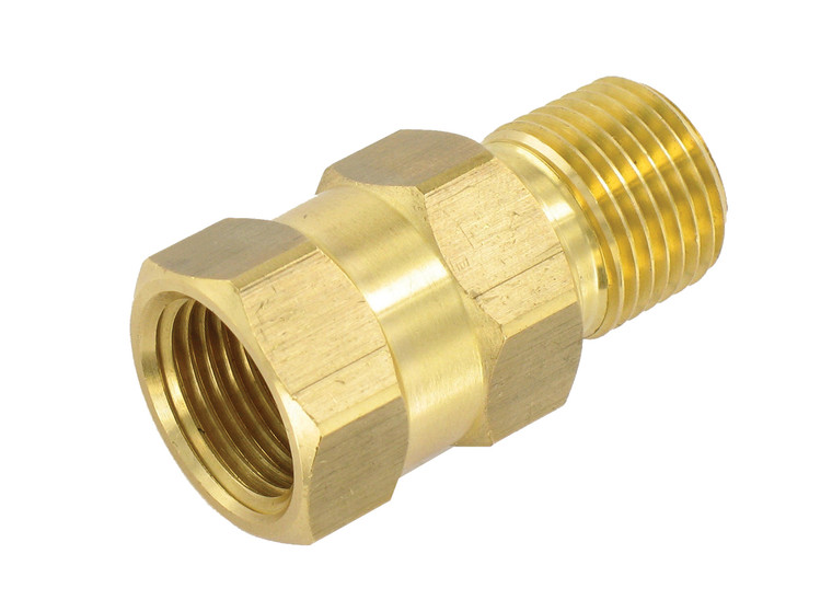 Valterra Fresh Water Check Valve | Uni-Directional Flow for Durability | 1/2" MPT x 1/2" FPT