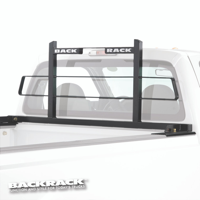 Protect Your Truck Window in Style | BackRack Headache Rack | Black Powder Coated Steel | Fit GMC Sonoma,S15 Toyota Tacoma Chevrolet S10