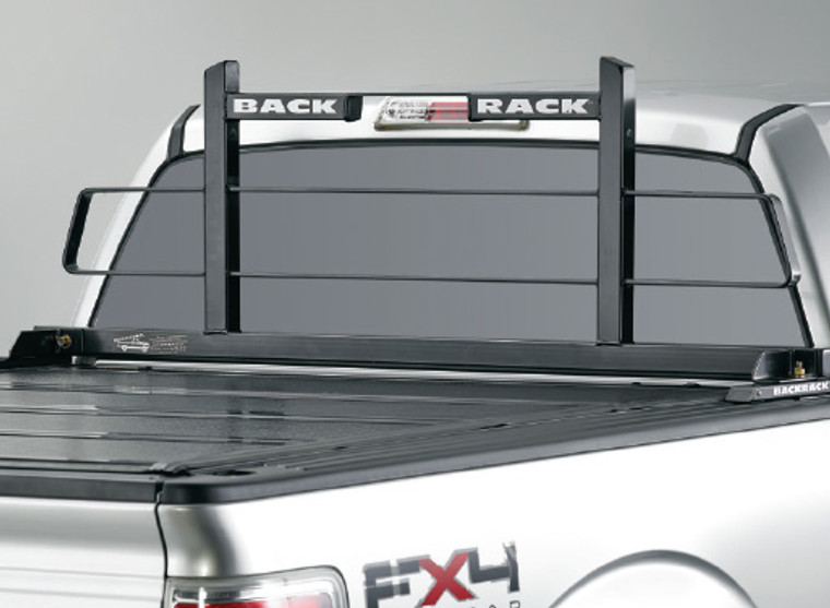 Original Black Steel Headache Rack | Fits Most Trucks | Powder Coated | No-Drill Installation