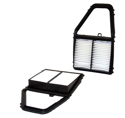 Enhance Your Honda Civic's Performance with Wix Filters Air Filter | White Fiber Filter with Unique Nine Pleats Per Inch Design
