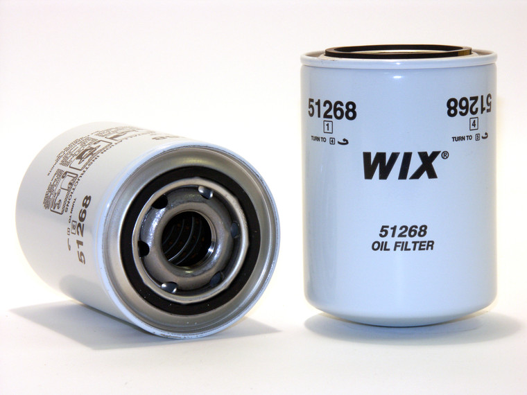 Enhance Oil Filtration Performance | Wix Filters Spin-On Oil Filter Compatible with Caterpillar 3208, IHC, Allison Trans, Volvo Trucks