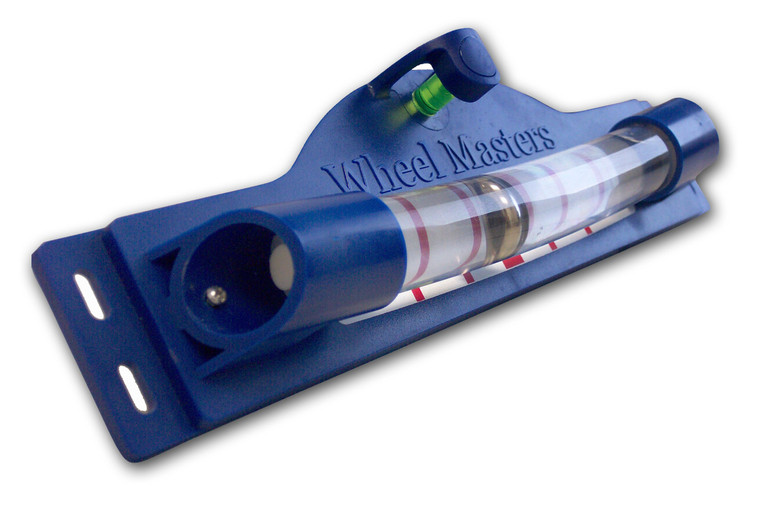 Wheel Master RV Level 67200 Bubble; 10-3/4 Inch Length x 2-7/8 Inch Height; Bracket Mount; Single