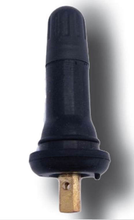 Premium Snap-In GM TPMS Valve Stem | Straight Style | High Quality Brass Cap | 65 PSI Max