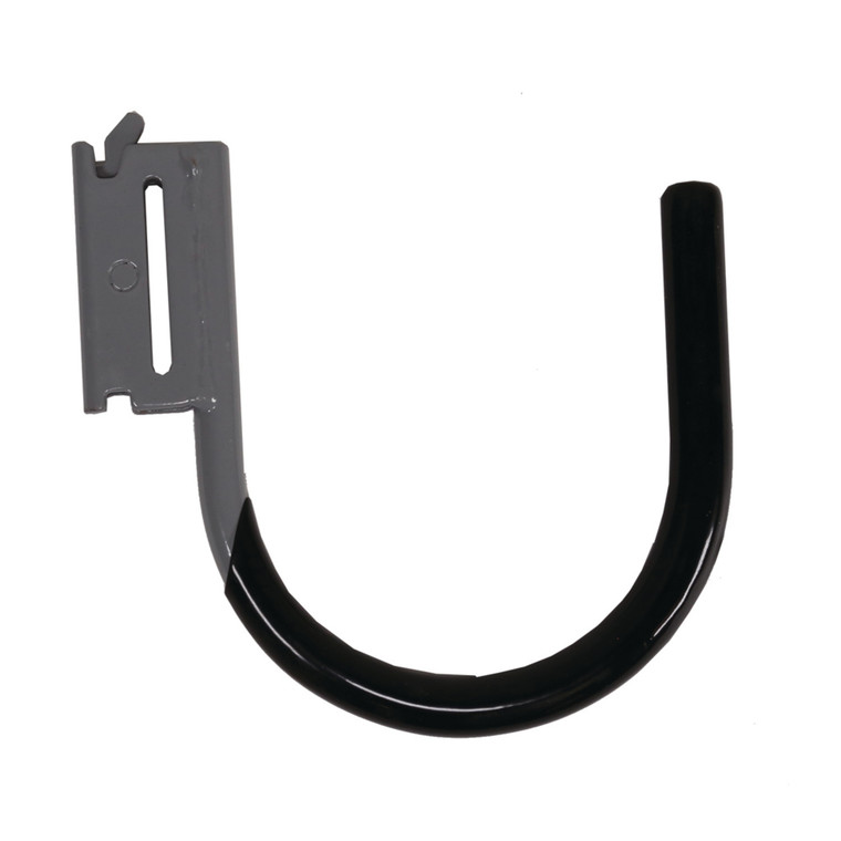 Heavy Duty Gray Steel J Hook for CargoSmart X-Track System | Durable, Easy to Reposition, 200lb Capacity