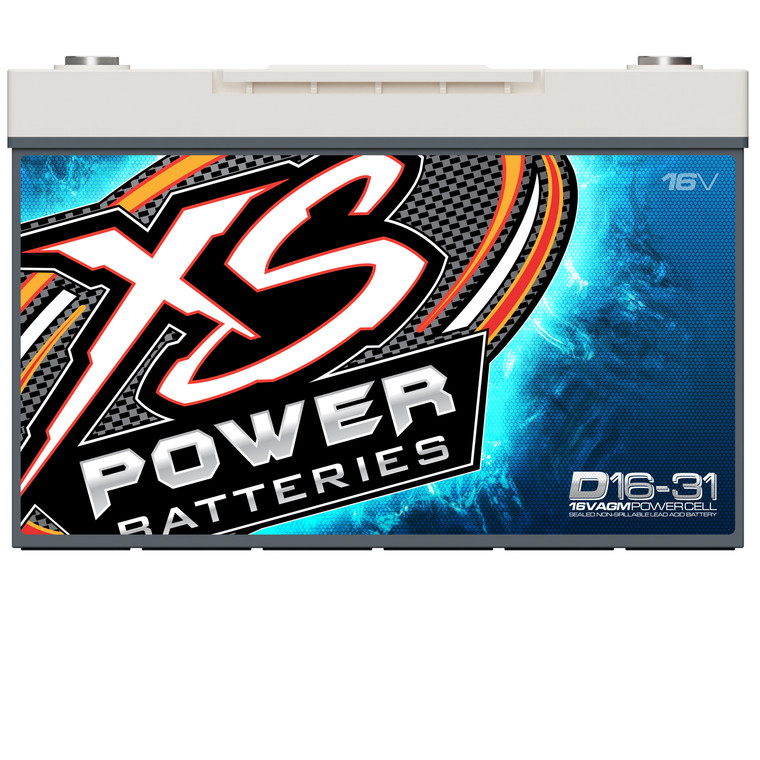 Upgrade to Power Beast | XS Batteries D Series Group 31 AGM Battery | 16V 5000A Max | 1130CA | 98Ah Capacity