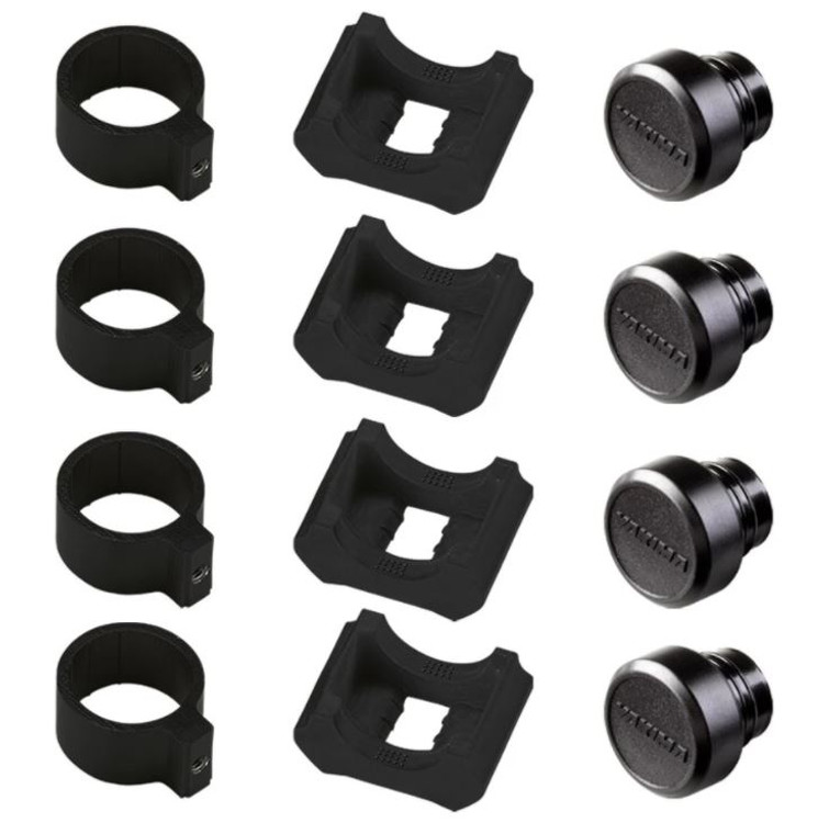 Upgrade Your Yakima StreamLine Towers with Round Bar Adapter | Set of 4 | Easy Install