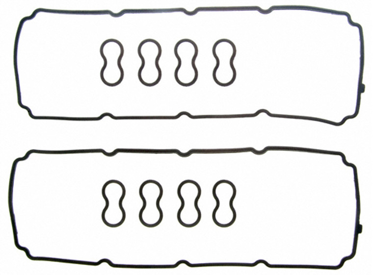 Fel-Pro Valve Cover Gasket| High-Quality OE Replacement| PermaDry Molded Rubber Gaskets Included
