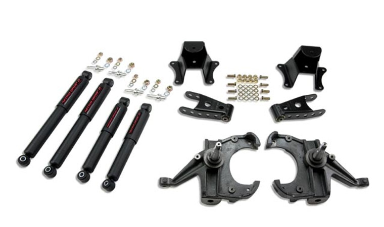 Chevrolet C10 Lowering Kit | 3 Inch Front 4 Inch Rear Drop | Nitro Shock Absorbers