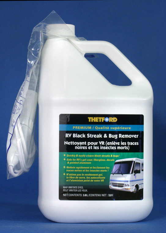 Easily Remove Black Streaks, Bugs & Soils | Thetford Black Streak Remover 1 Gallon Bottle