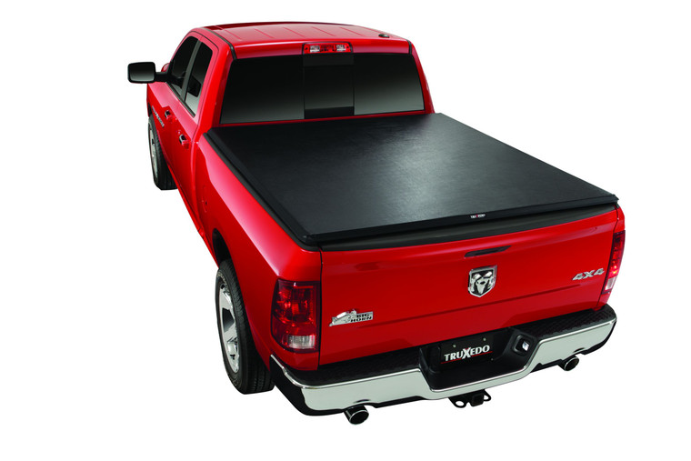 Upgrade Your Nissan Titan 2017-2023 | Truxedo TruXport Soft Roll-Up Tonneau Cover | Lockable, Black Vinyl